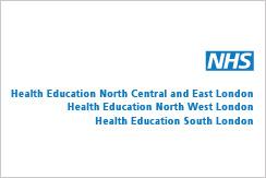 Health Education North Central, East, North West and South London NHS Logo