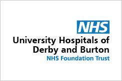 University Hospitals of Derby and Burton NHS Logo